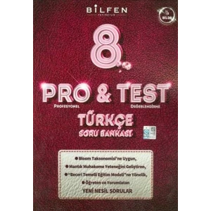 BİLFEN 8.SINIF TÜRKÇE PRO TEST SORU BANKASI