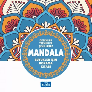 BÜYÜKLER İÇİN MANDALA MAVİ - PARILTI