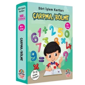ÇARPMA BÖLME 9+ DÖRT İŞLEM KARTLARI - YAĞMUR