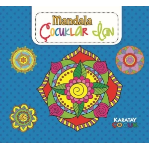 ÇOCUKLAR İÇİN MANDALA MAVİ - KARATAY