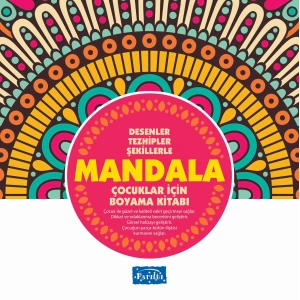 ÇOCUKLAR İÇİN MANDALA PEMBE - PARILTI
