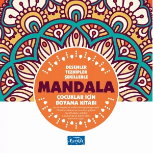 ÇOCUKLAR İÇİN MANDALA TURUNCU - PARILTI
