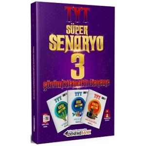 DENEMEBANK TYT SÜPER SENARYO 3 DENEME ÇÖZ. KİT.