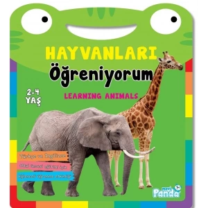HAYVANLARI ÖĞRENİYORUM 2-4 YAŞ - MAVİ PANDA