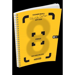HIZ 8.SINIF TÜRKÇE KONU ÖZETLİ DEFTER