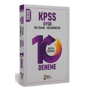 İSEM KPSS LİSE ÖNLİSANS 10LU DENEME