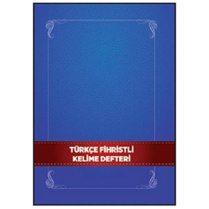 KARATAY TÜRKÇE FİHRİSTLİ KELİME DEFTERİ