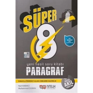 NİTELİK 8.SINIF SÜPER PARAGRAF SORU BANKASI