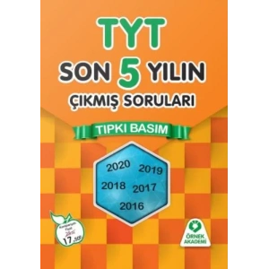 ÖRNEK AKADEMİ TYT SON 5 YILIN ÇIKMIŞ SORULARI