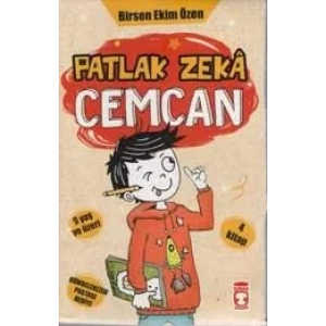 PATLAK ZEKA CEMCAN SET (4 KİTAP) - TİMAŞ