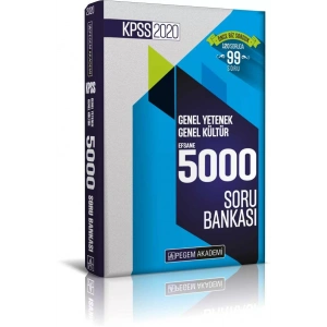 PEGEM KPSS GKGY 5000 SORU BANKASI 2020