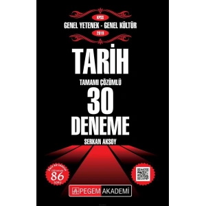 PEGEM KPSS TARİH 30 DENEME 2019 ÇÖZÜMLÜ