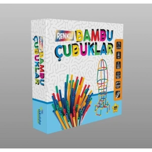 RENKLİ BAMBU ÇUBUKLAR - AKILDA ZEKA OYUNLARI