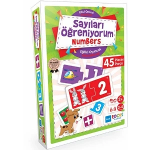 SAYILARI ÖÖĞRENİYORUM 45 PARÇA - BLUE FOCUS