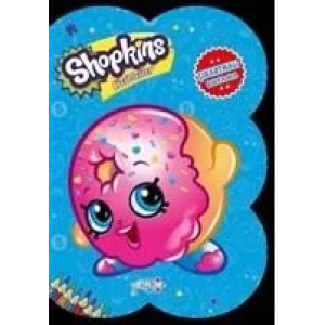 SHOPKİNS ÇIKARTMALI BOYAMA MAVİ - YAKAMOZ