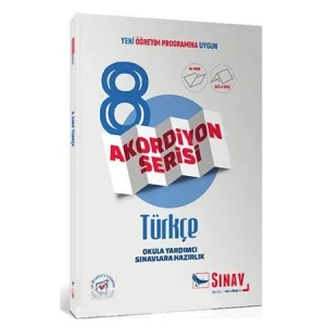 SINAV 8.SINIF TÜRKÇE AKORDİYON SERİSİ