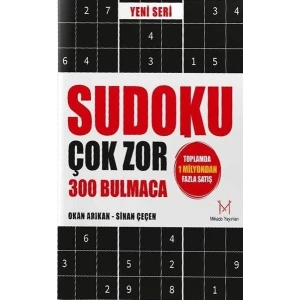 SUDOKU ÇOK ZOR 300 BULMACA - MİKADO