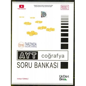 ÜÇDÖRTBEŞ AYT COĞRAFYA SORU BANKASI 2021