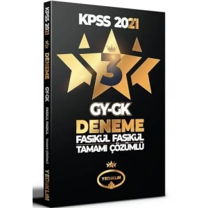 YEDİİKLİM KPSS 2021 3 YILDIZ FASİKÜL DENEME