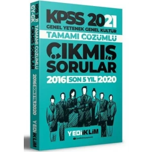 YEDİİKLİM KPSS 2021 ÇÖZ. SON 5 YIL ÇIKMIŞ SORULAR