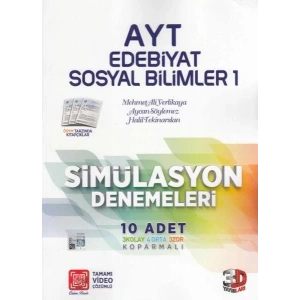 3D AYT EDEBİYAT SOSYAL BİLİMLER SİMÜLASYON DENEME