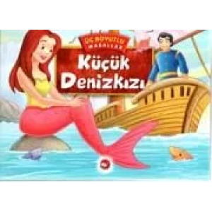 KÜÇÜK DENİZ KIZI ÜÇ BOYUTLU MASALLAR -BEYAZ BALİNA