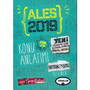 YEDİİKLİM ALES SAYISAL SÖZEL KONU ANLATIMLI 2019