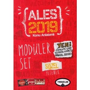 YEDİİKLİM ALES KONU ANLATIMLI MODÜLER SET 2019