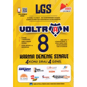 VOLTRAN LGS 8 KARMA DENEME SINAVI YARDIMCI