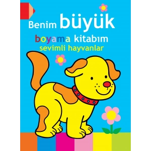 SEVİMLİ HAYVANLAR BENİM BÜYÜK BOYAMA KİTABIM-PARIL
