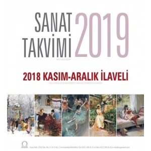 Sanat Takvimi 2019 Duvar Takvimi