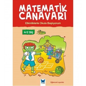 Matematik Canavarı Okula Başlıyorum 4-5 Yaş