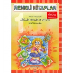 Renkli Kitaplar 1 Şekiller - Renkler Ve Sayılar
