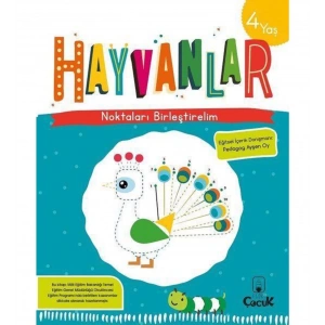 4 Yaş Noktaları Birleştirelim- Hayvanlar