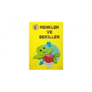 BEYAZ PUSULA RENKLER VE ŞEKİLLER 5+ YAŞ