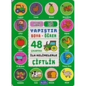 ÇİFTLİK YAPIŞTIR BOYA ÖĞREN - PARILTI