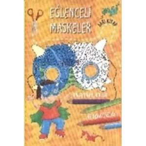 EĞLENCELİ MASKELER SARI KİTAP - PARILTI