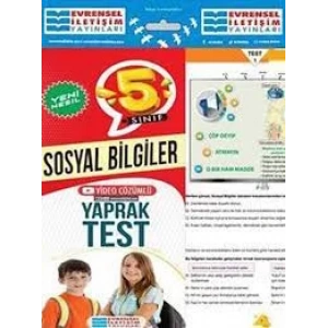 EVRENSEL 5.SINIF SOSYAL YAPRAK TEST