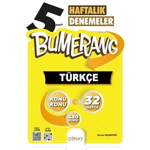 GÜNAY 5.SINIF BUMERANG TÜRKÇE DENEME 32 HAFTA