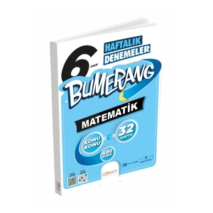 GÜNAY 6.SINIF BUMERANG MATEMATİK DENEME 32 HAFTA