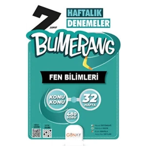 GÜNAY 7.SINIF BUMERANG FEN DENEME 32 HAFTA