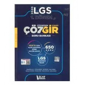 İCAT LGS ÇÖZGİR 1.DÖNEM GENEL TEKRAR SORU BANKASI