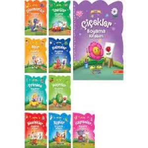 KARATAY BÜYÜK ŞEKİLLİ ÖRNEKLİ BOYAMA SERİSİ