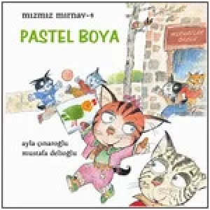 Mızmız Mırnav 4 Pastel Boya - UÇAN BALIK