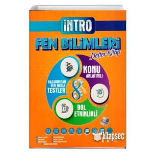 MOZAİK 8.SINIF İNTRO DEFTER FEN BİLM.  SORU BANKASI