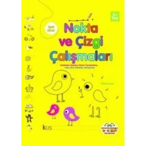NOKTA VE ÇİZGİ ÇALIŞMALARI SARI KİTAP - 0-6 YAŞ