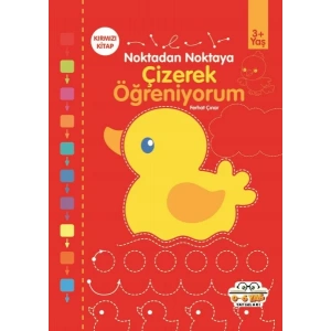 NOKTADAN NOKTAYA ÇİZEREK ÖĞRENİYORUM KIRMIZI KİTAP - 0-6 YAŞ