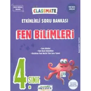 OKYANUS 4.Sınıf Classmate Fen Bilimleri Etkinlikli Soru Bankası