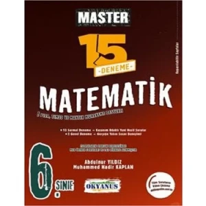 OKYANUS 6.Sınıf Master 15 Matematik Denemesi