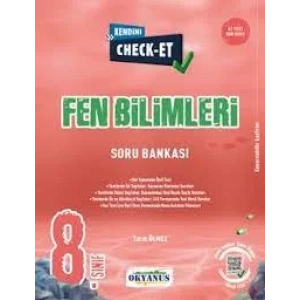 OKYANUS 8.Sınıf Kendini Check - Et Fen Bilimleri Tekrar Testleri